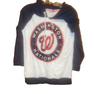 Victoria secret pink mlb Washington nationals hoody hoodie small S